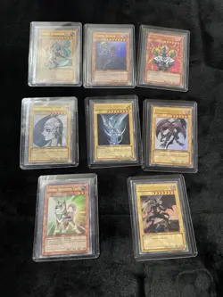 Konami Yu-Gi-Oh! TCG Mixed Card Lot 8 Cards Celtic Guardian Blue-Eyes White - Image 1