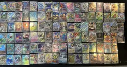 Pokemon Card Game Japanese Lot Set 100 CARD Art Rare Ar Chr Different Types BULK - Image 1