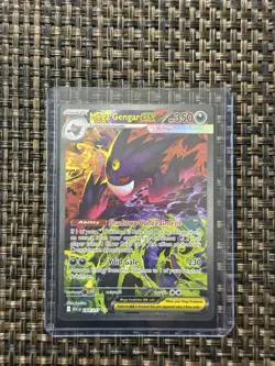 Pokemon Mega Gengar EX Holo Card 284/217 350HP 230 Attack English TCG - Image 1