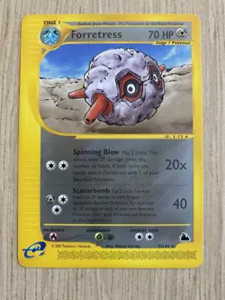 Forretress 9/144 - Rare - Skyridge 2003 WOTC - Pokemon Card - NM - 1¢ start! - Image 1