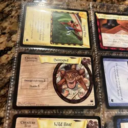 Harry Potter 2001 TCG Base Card Lot Harry Potter Warner Bros. Lot #63 - Image 3