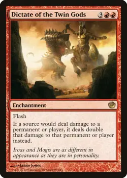 MTG Dictate of the Twin Gods Journey into Nyx 93/165 Regular Rare - Image 1