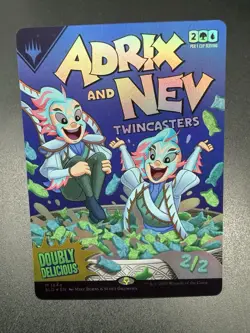 MTG Adrix and Nev Twincasters (SLD) Secret Lair Drop NM/MT - Image 1