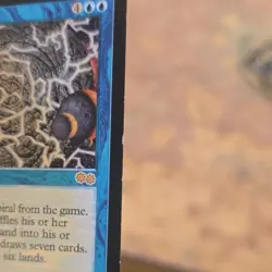 Time Spiral Urza's Saga Regular Blue Rare Sorcery Wizards Sutfin 1998 English - Image 2