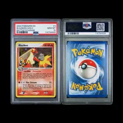 Pokemon Blaziken Holo EX Battle Stadium 2004 #3 PSA 10 GEM MT New Cert *Pop 12* - Image 2