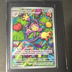 Pokemon TCG Ambipom 107/094 Me02: Phantasmal Flames Holo Illustration Rare Card - Image 1