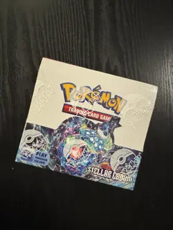 Pokemon TCG Stellar Crown SEALED Booster Box - Image 1