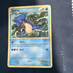 Lapras Pokemon HeartGold & SoulSilver Black Star Promo #HGSS14 2010 - Image 1
