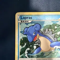 Lapras Pokemon HeartGold & SoulSilver Black Star Promo #HGSS14 2010 - Image 2