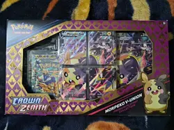 Pokemon TCG Crown Zenith Morpeko V-Union Playmat Premiun Collection - New Sealed - Image 1