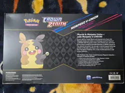 Pokemon TCG Crown Zenith Morpeko V-Union Playmat Premiun Collection - New Sealed - Image 3