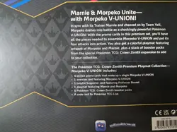 Pokemon TCG Crown Zenith Morpeko V-Union Playmat Premiun Collection - New Sealed - Image 4