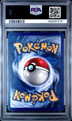 1999 POKEMON FOSSIL #57 ZUBAT PSA 7 - Image 2