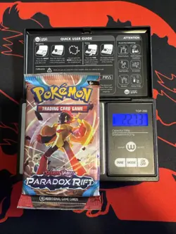 22.73g HEAVY - Pokemon TCG S&V Paradox Rift Booster Pack Sealed / Semi GoDU - Image 1