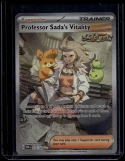 Pokemon TCG Professor Sada's Vitality 256/182 Paradox Rift Special Rare NM - Image 1