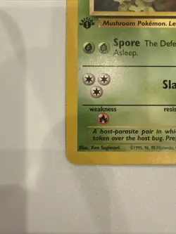 1999 Pokemon Jungle 1st Edition Parasect - Image 3