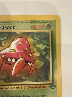 1999 Pokemon Jungle 1st Edition Parasect - Image 5