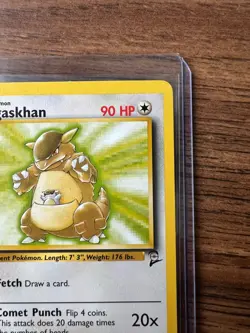 Kangaskhan 26/130 Base Set 2 Non Holo Rare Pokemon TCG English Vintage WOTC 2000 - Image 3