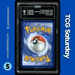 2025 POKEMON MEGA EVOLUTION #036/132 ABOMASNOW EX DOUBLE RARE TAG 9 - Image 2