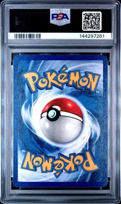 1999 POKEMON FOSSIL #54 SHELLDER PSA 8 - Image 2