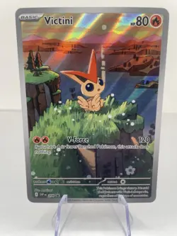 Victini 208 - Illustration Rare - Black Star Promo - English Pokemon TCG NM - Image 1