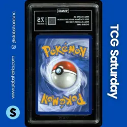 2025 POKEMON MEGA EVOLUTION #100/132 LATIAS EX DOUBLE RARE TAG 7.5 - Image 2