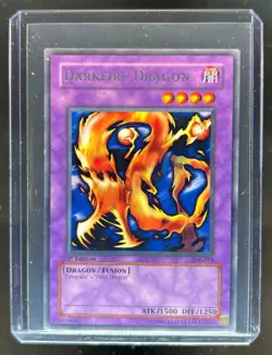 2002 Yu-Gi-Oh! Legend of Blue-Eyes White Dragon Darkfire #LOB-EN019 - Image 1