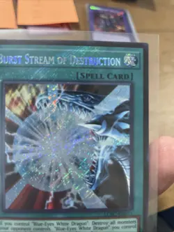 Burst Stream of Destruction LCKC-EN025 Unlimited Secret Rare NM +Bonus FREESHIP! - Image 5