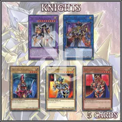 KNIGHTS DECK 5 | Arcana Extra Joker Knigth Jack's King's Queen's YuGiOh - Image 1
