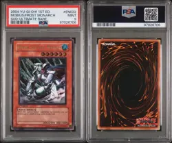 Yugioh Mobius The Frost Monarch Ultimate Rare PSA 9 SOD-EN022 1st Edition - Image 2