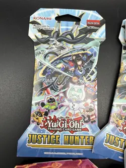 Lot of (11) Yu-Gi-Oh Justice Hunters Burst Proto Phantom Sleeved Booster Pack - Image 4
