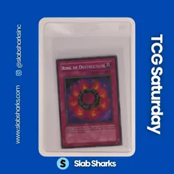 2003 YU-GI-OH! PHARAONIC GUARDIAN 1ST EDITION #PGD-000 RING OF DESTRUCTION - Image 1