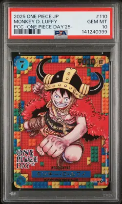 2025 ONE PIECE JPN PREMIUM COLLECTION ONE PIECE DAY'25 MONKEY D LUFFY PSA 10 - Image 1