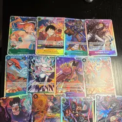 One Piece 25x SR Lot Nami OP14-031, Luffy Kikunojo Law Jinbe and MORE - Image 2