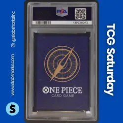 2025 ONE PIECE JP ONE PIECE MAG VOL.20 #ST21-014 MONKEY D LUFFY ALT ART PSA 10 - Image 2