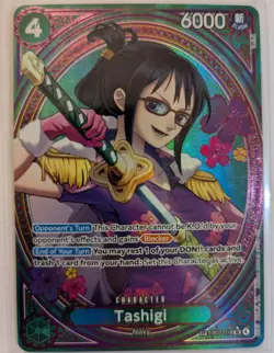 One Piece Heroines Edition EB03-018 Tashigi SP SR Alt Art English Mint English - Image 1