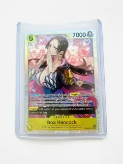 Boa Hancock SR PRB02-017 Foil - One Piece The Best Vol. 2 Premium Booster - NM - Image 3