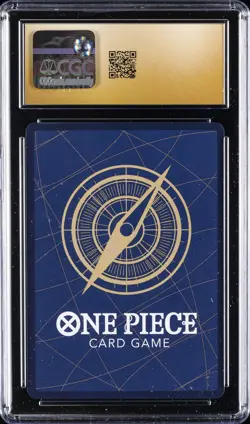 2024 ONE PIECE JAPANESE SAIKYO JUMP PROMO #P-074 PORTGAS D. ACE CGC 10 PRISTINE - Image 2