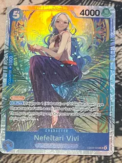 Nefeltari Vivi EB03-024 SR ONE PIECE Heroines Edition English Near Mint - Image 1