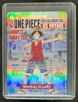 2025 One Piece Monkey.D.Luffy Promo Alternate Art #P-055 - Image 1