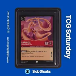 2023 DISNEY LORCANA TCG: THE FIRST CHAPTER #121/204 RAPUNZEL - LET DOWN HER HAIR - Image 1