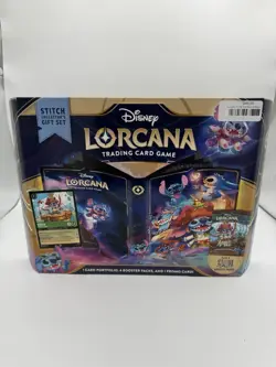 Disney Lorcana TCG Azurite Sea Stitch Collector's Gift Set - NEW/SEALED - Image 1