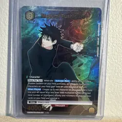 Megumi Fushiguro Alternate Art Foil - UEX02BT/JJK-3-007 NM - Union Arena - Image 1