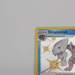 Pokemon Card Dracovish SV036/SV122 Shining Fates Shiny - LP TCG - Image 2