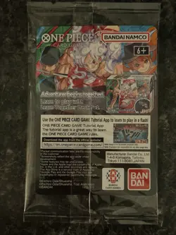 Bandai One Piece CCG Monkey D. Luffy US Voyage Promo Holo Character Card P-055 - Image 2
