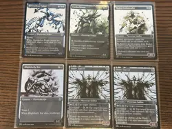 12 Showcase Cards (Regular Common / Uncommon) - Phyrexia - MTG - NM PACK FRESH - Image 1