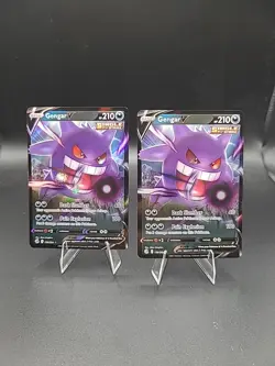 Pokemon Gengar V Single Strike 156/264 Fusion Strike Holo TCG Card (2) Cards - Image 1