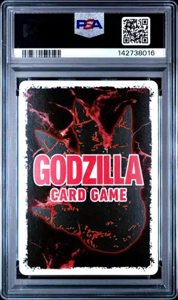 2025 GODZILLA CARD GAME EBP02-G: MONSTERS RAID AGAIN RP #EGZ29+ RAGE PSA 10 - Image 2