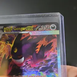 Pokemon Mega Gengar EX 284/217 Secret Rare Full Art Holo ASCEN Card - Image 3