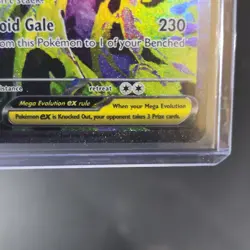 Pokemon Mega Gengar EX 284/217 Secret Rare Full Art Holo ASCEN Card - Image 4